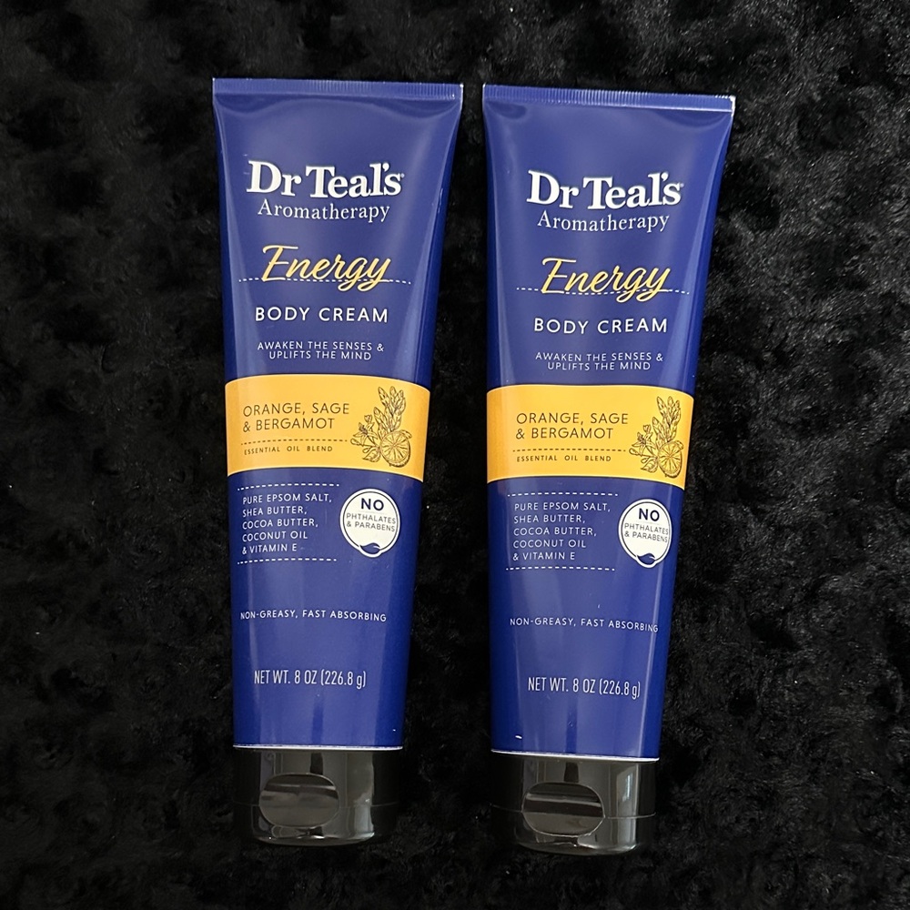 NWT Dr Teal’s Aromatherapy Energy body cream -orange sage & bergamot